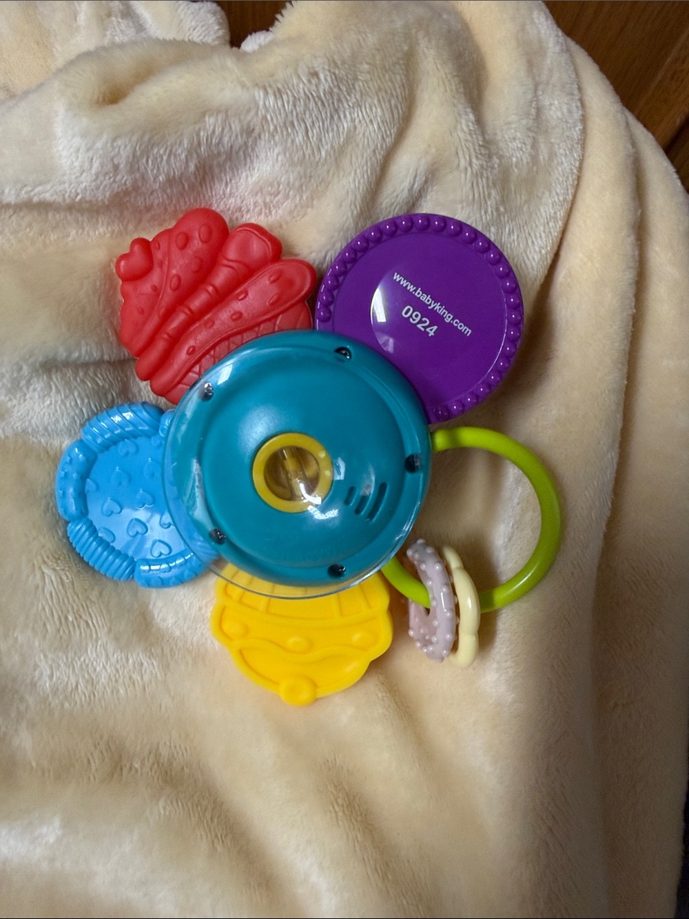 Candy Shop Multicolor Baby Toy Rattle & Teether - Picture 2 of 2